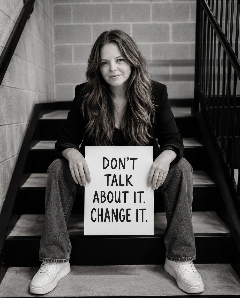 Lesley — Don't talk about it. Change it.